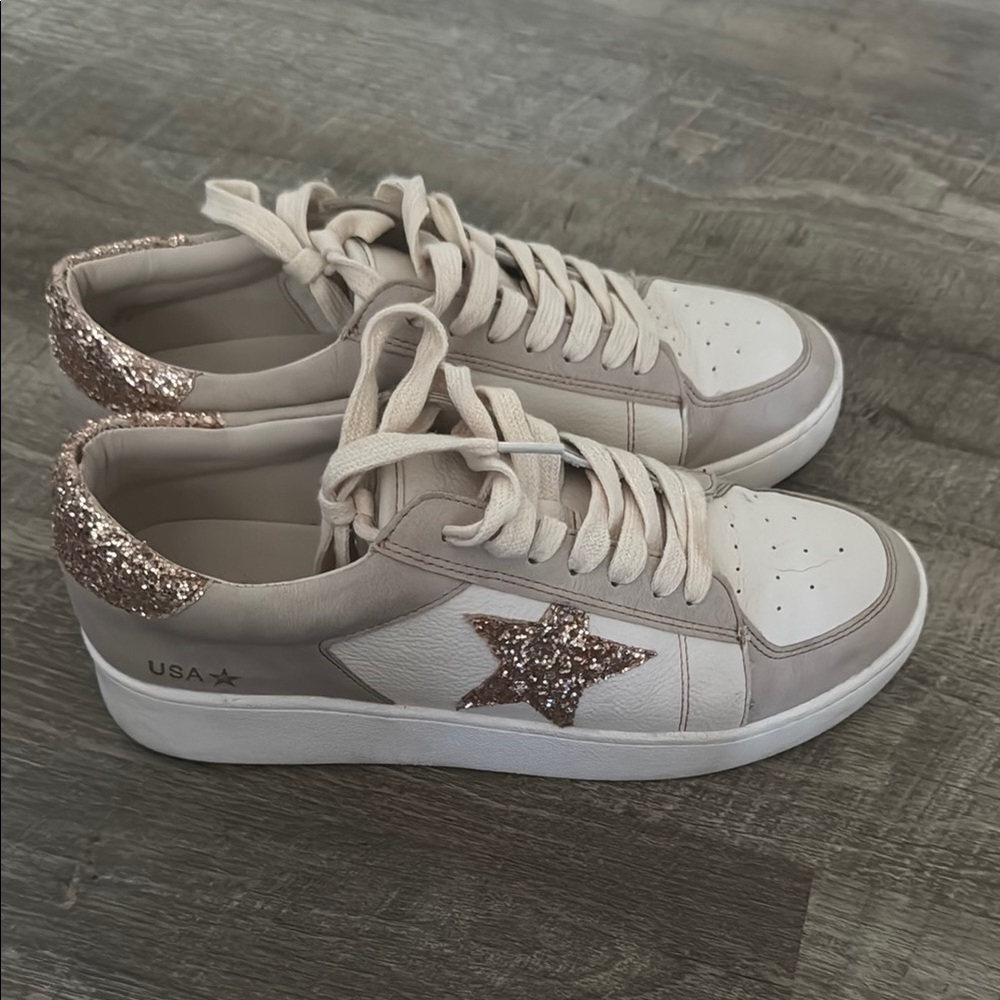 Women's Glitter Star Sneakers
